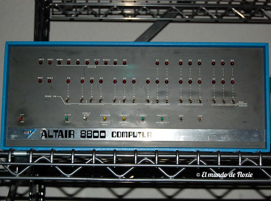 Altair 8800 - Computer History Museum en Silicon Valley