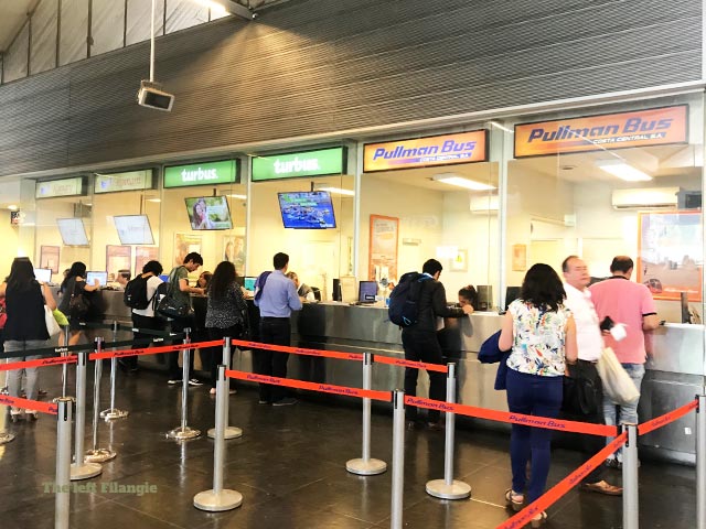 Boleterias en la estación Pajaritos